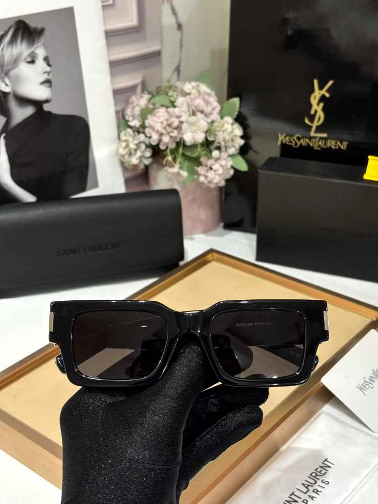 Saint Laurent Black Luxury Sunglasses-thumb-2