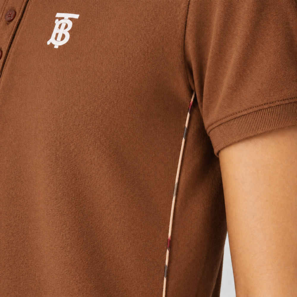 Burberry  Brown Premium Quality Dress-4
