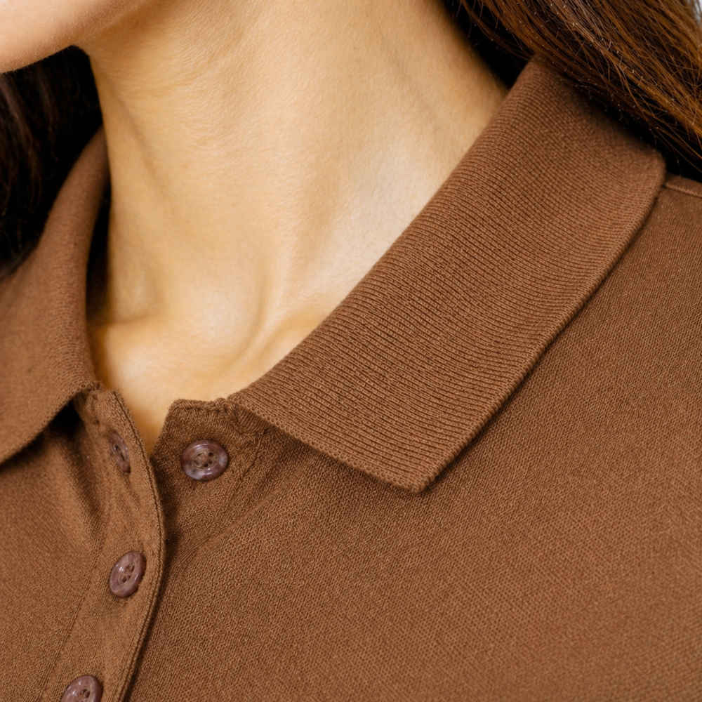 Burberry  Brown Premium Quality Dress-2