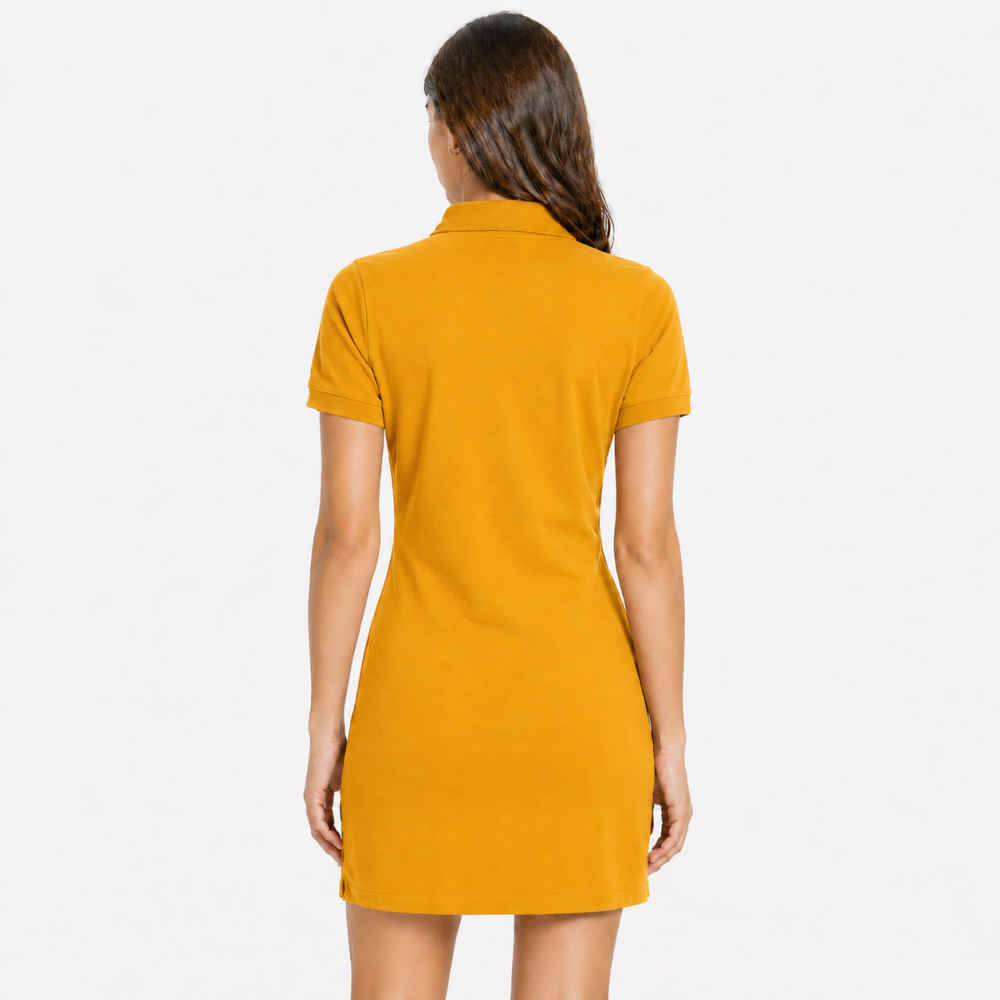 Burberry Yellow Premium Quality Dress-1