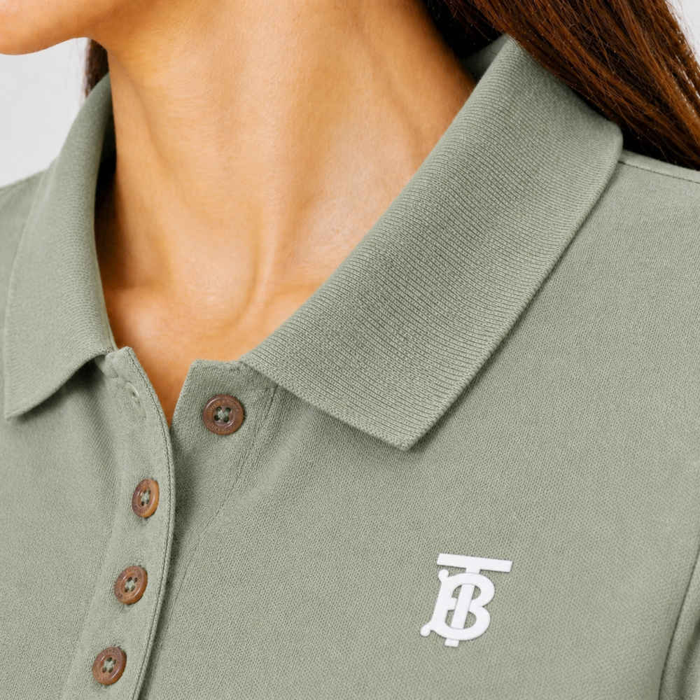 Burberry Green Premium Quality Dress-3