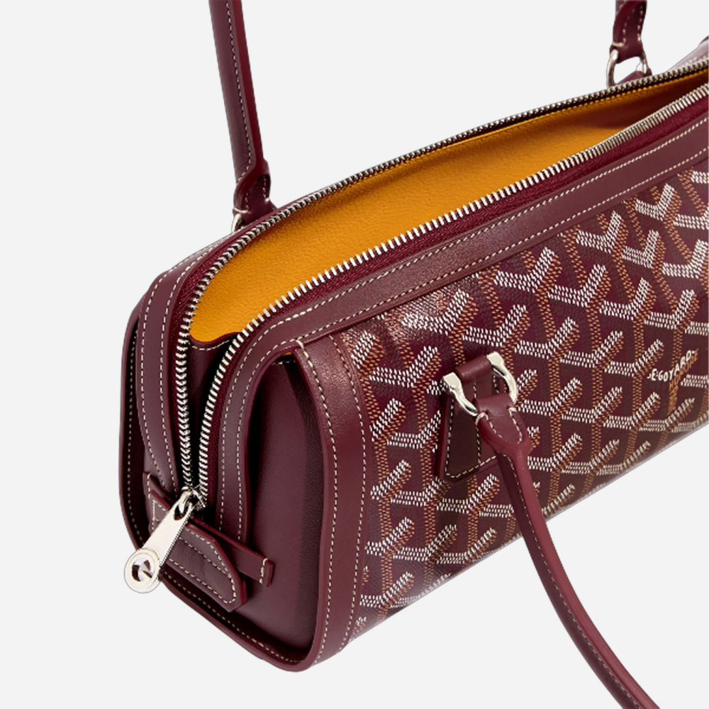 Goyard Bonbonniere Wine Baguette Handbag-2