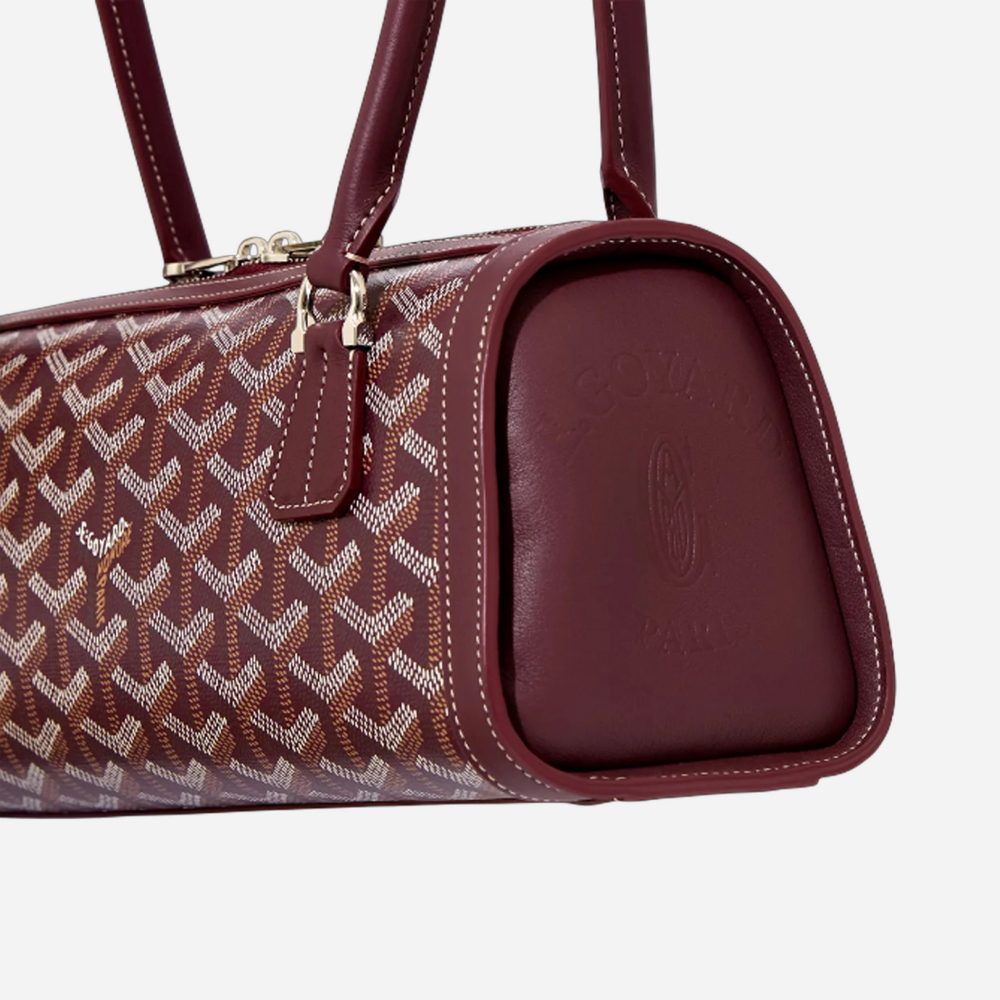 Goyard Bonbonniere Wine Baguette Handbag-1