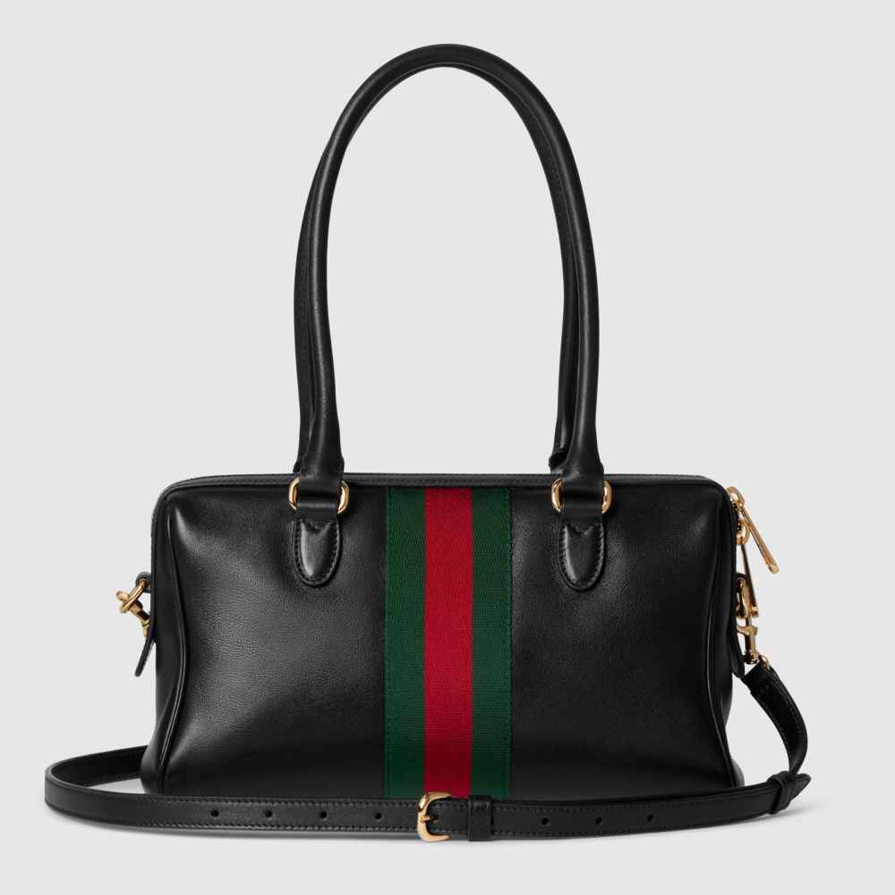 Gucci Borsetto Medium Boston Black Handbag-2