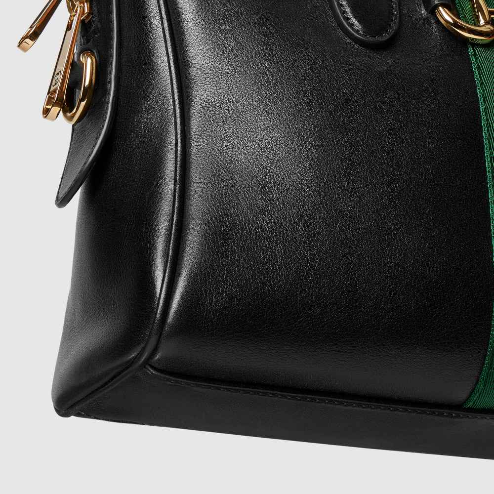 Gucci Borsetto Medium Boston Black Handbag-5