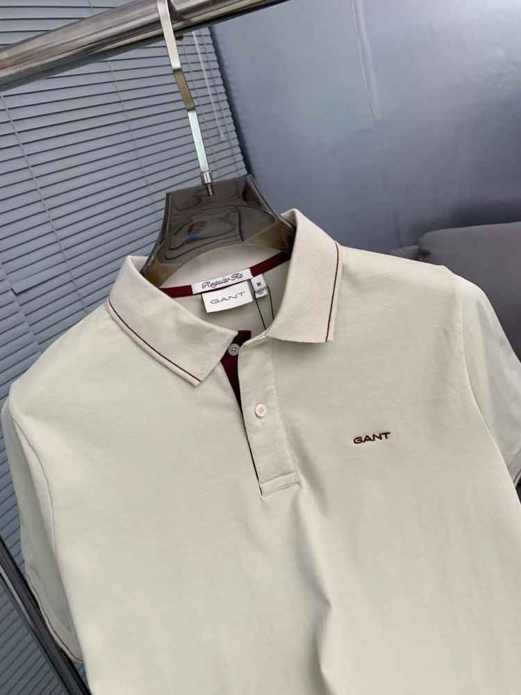 Gant Cream Premium Quality T-shirt-2