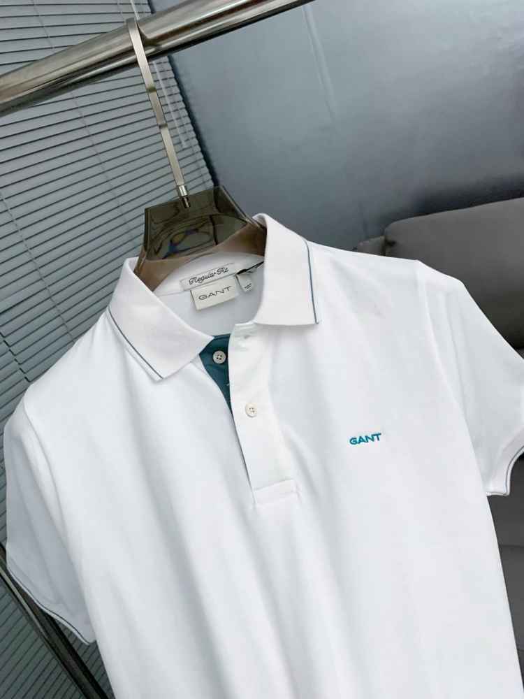 Gant White Premium Quality T-shirt-thumb-3