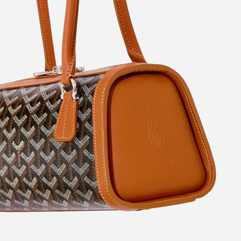 Goyard Bonbonniere Brown Baguette Handbag-thumb-2