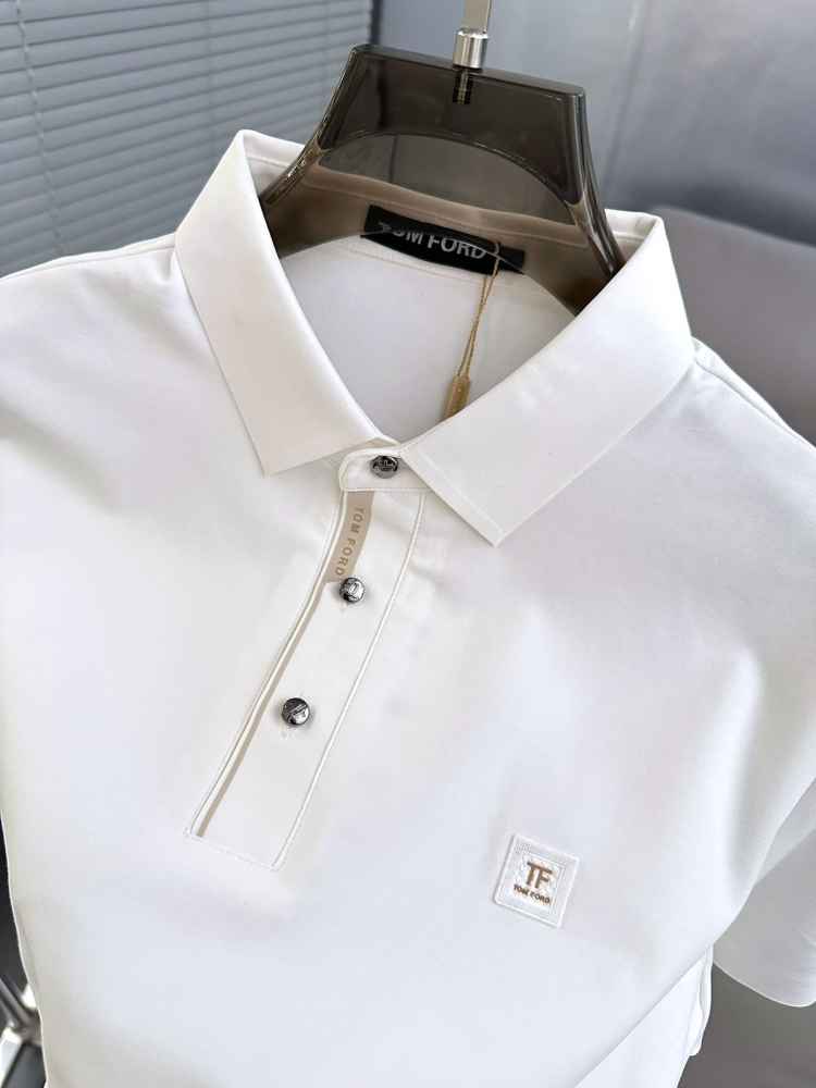 Tom Ford White Premium Cotton T-shirt-2