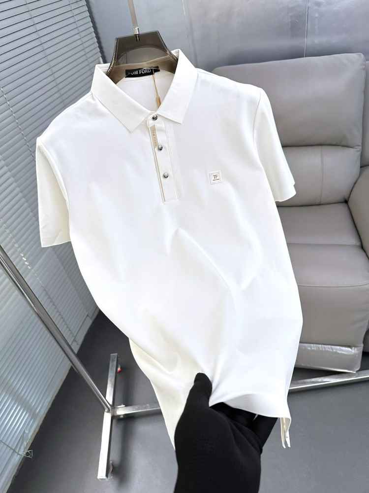 Tom Ford White Premium Cotton T-shirt-1