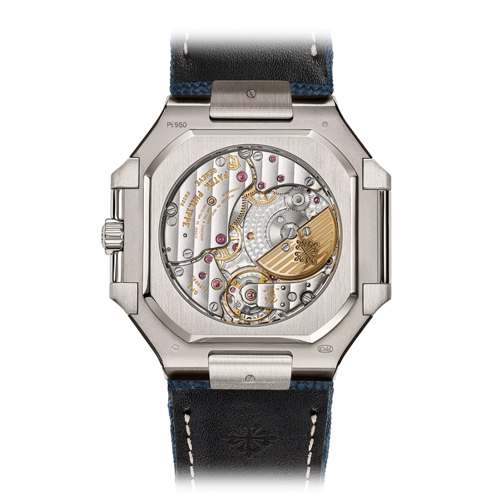 Patek Philippe Cubitus Grand Date, Day & Moon Phases 5822P-001 Navy Blue Dial Watch-thumb-1
