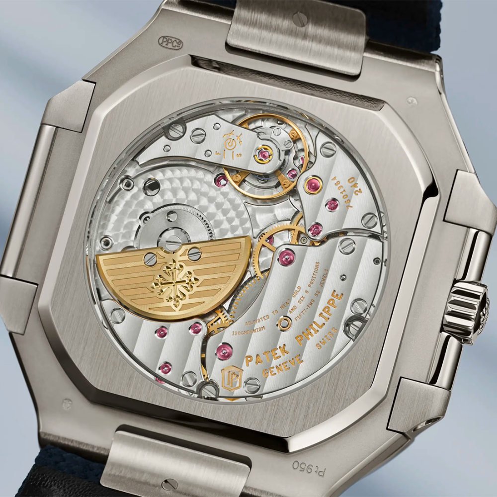 Patek Philippe Cubitus Grand Date, Day & Moon Phases 5822P-001 Navy Blue Dial Watch-thumb-10