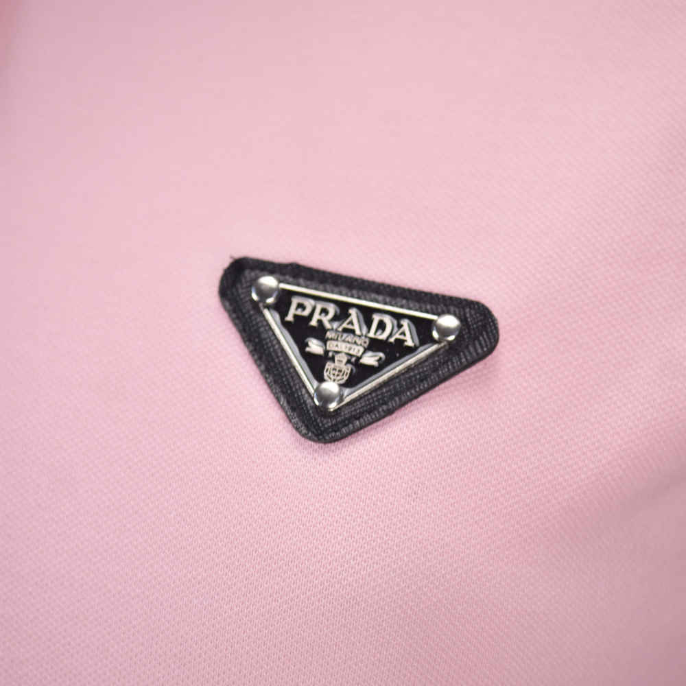 Prada Re-Nylon Logo Pink Premium Dress-3