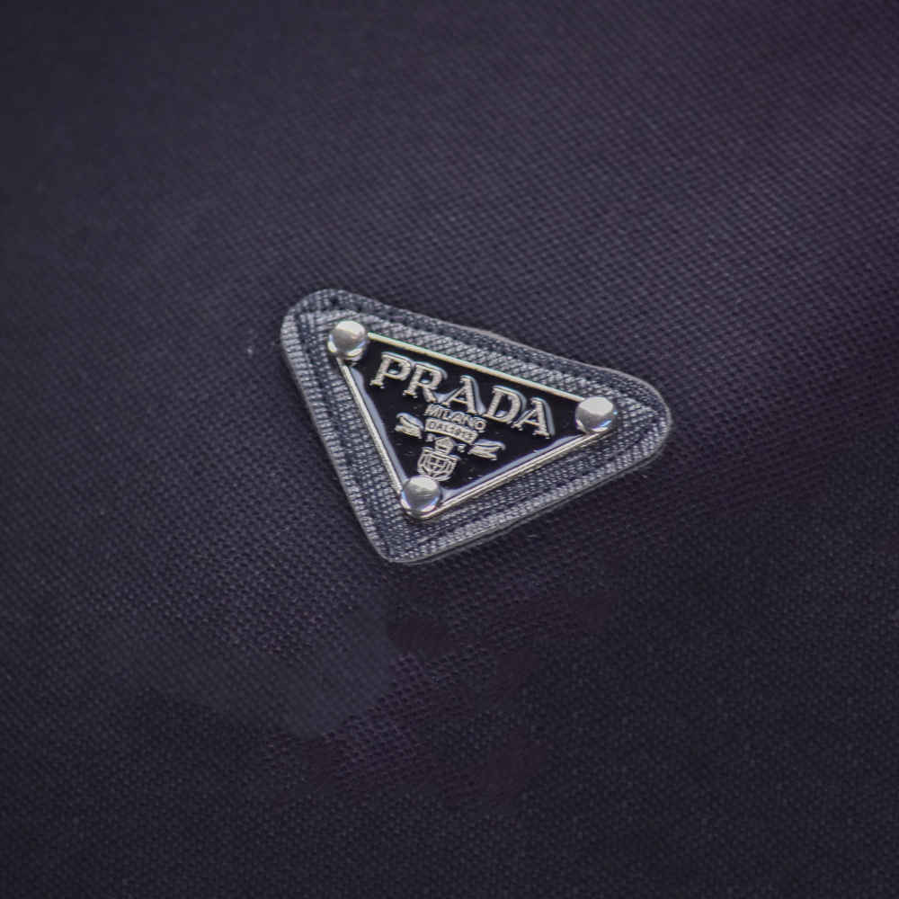 Prada Re-Nylon Logo Black Premium Dress-3