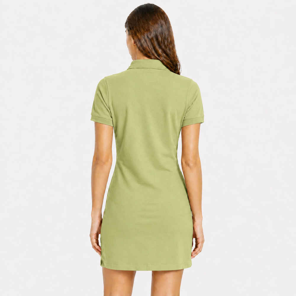 Prada Re-Nylon Logo Green Premium Dress-thumb-1