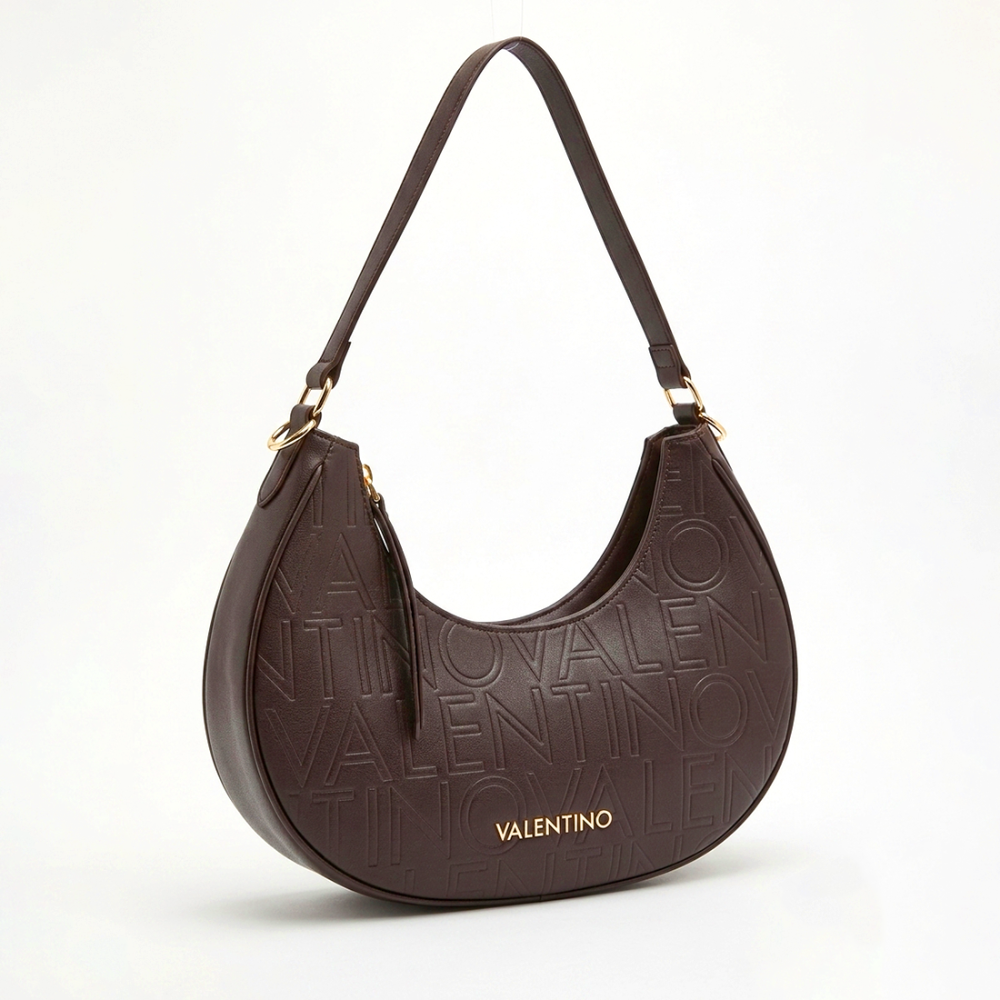 Valentino Shelby Dark Brown Premium Hobo Bag-thumb-0