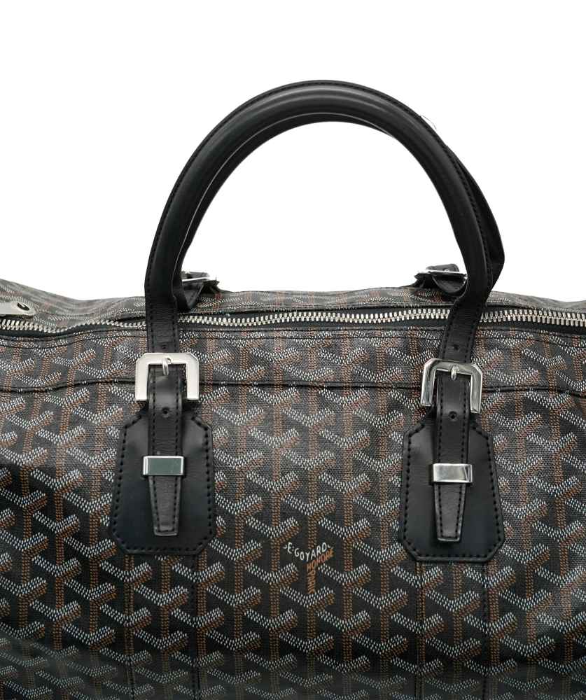 Goyard Boeing 55 Black Duffle Bag-2