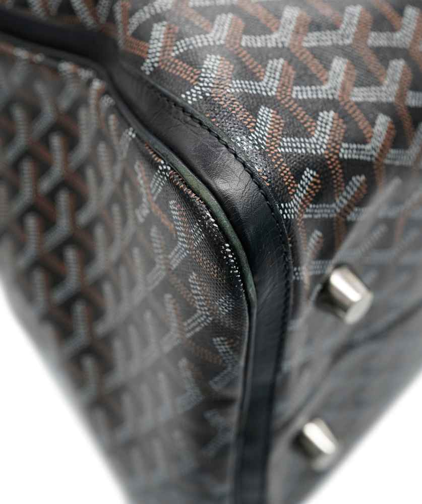 Goyard Boeing 55 Black Duffle Bag-3