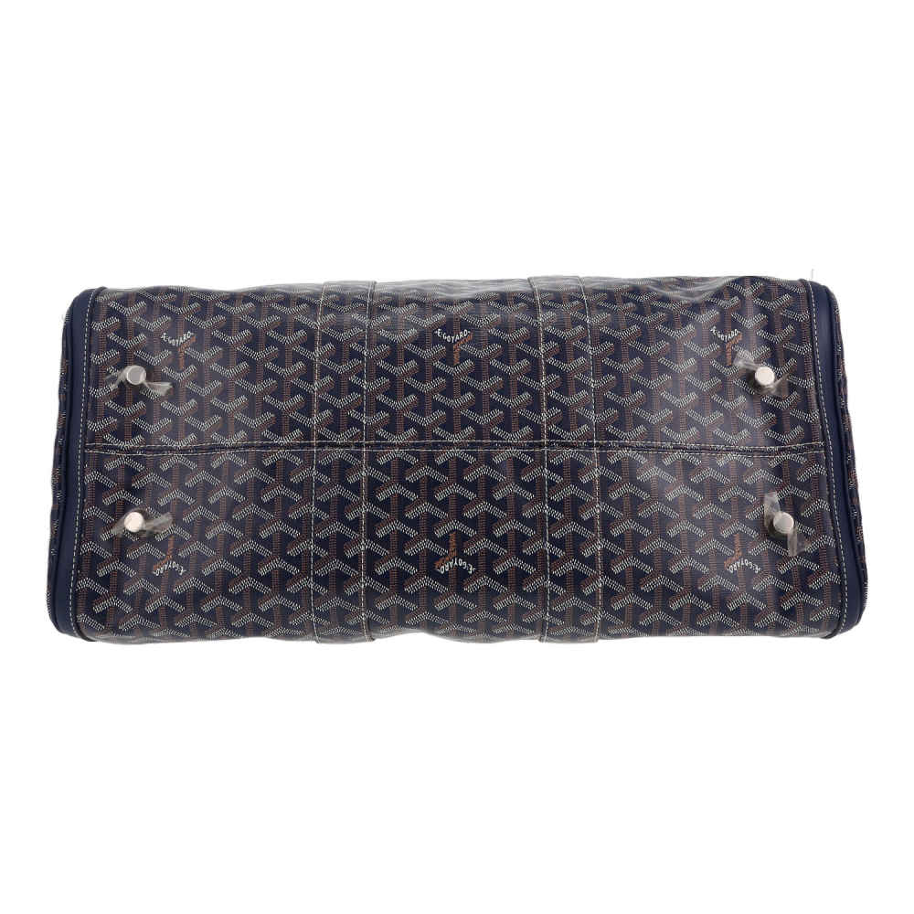 Goyard Boeing 55 Blue Duffle Bag-2