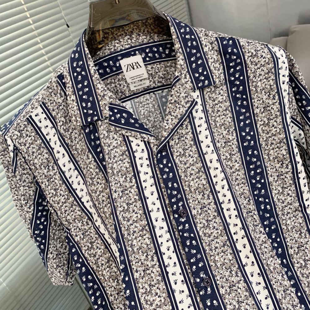 Zara Multicolor Bandana Printed Casual Shirt-1