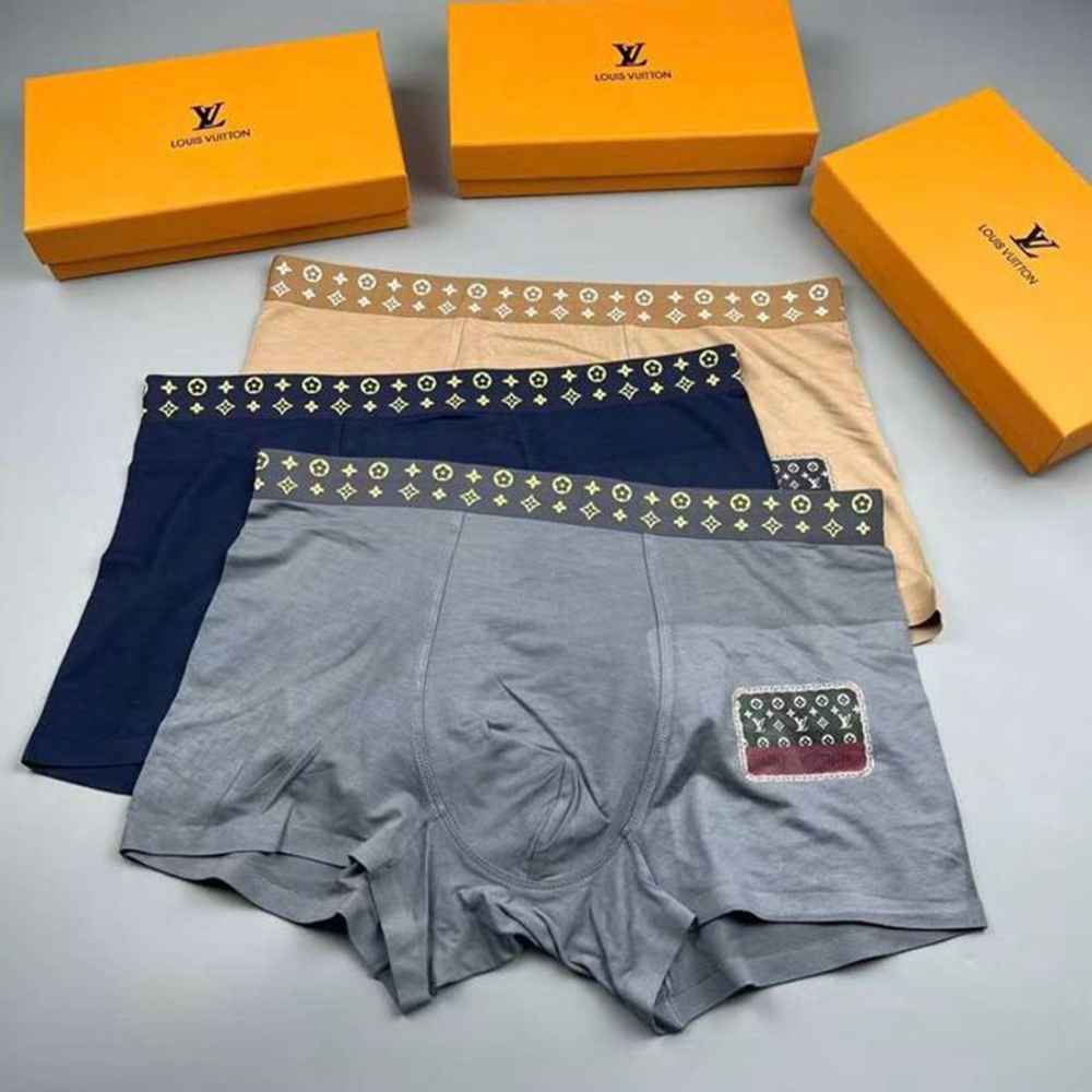 Louis Vuitton Men’s Monogram Premium Quality Underwear-thumb-0