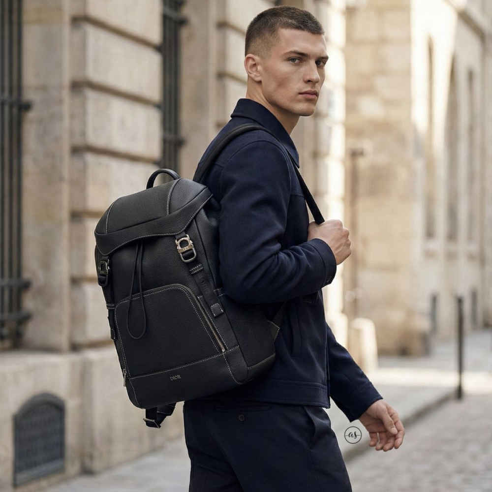 Dior Black Premium Explorer Bag-2