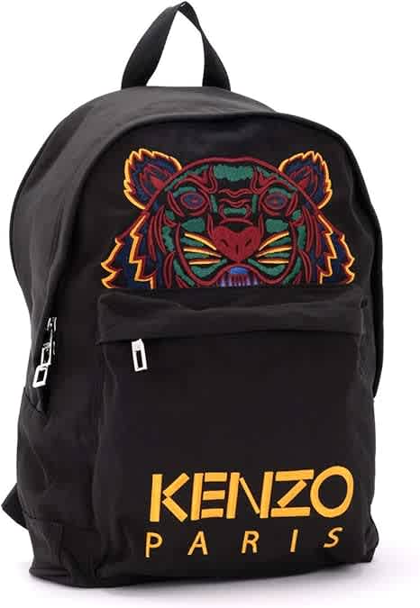 Kenzo Tiger Black & Golden Premium Backpack-1