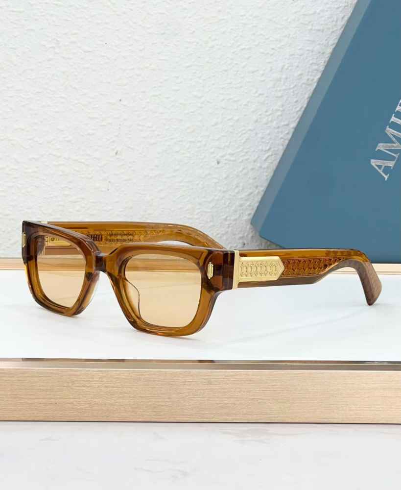 Amiri Mulholland Light Brown Premium Sunglasses-thumb-0