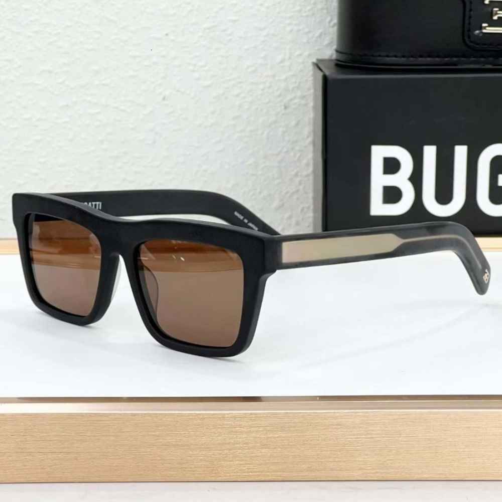 Bugatti Model 29 Brown Designer Sunglasses-thumb-0