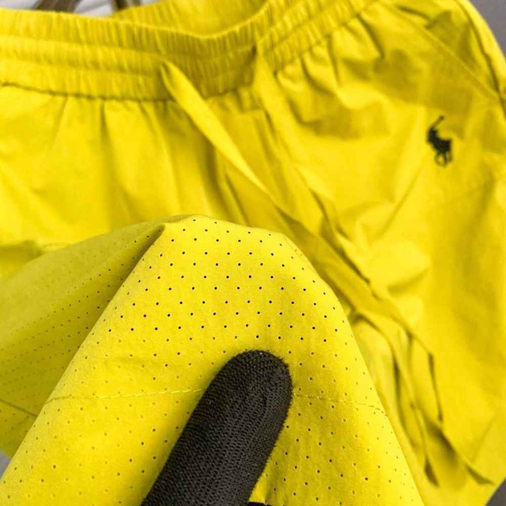 Ralph Lauren Yellow Premium Quality Men's Shorts-thumb-2