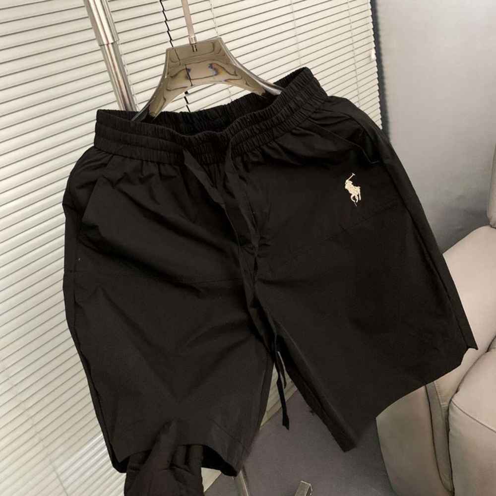 Ralph Lauren Black Premium Quality Men's Shorts-thumb-0
