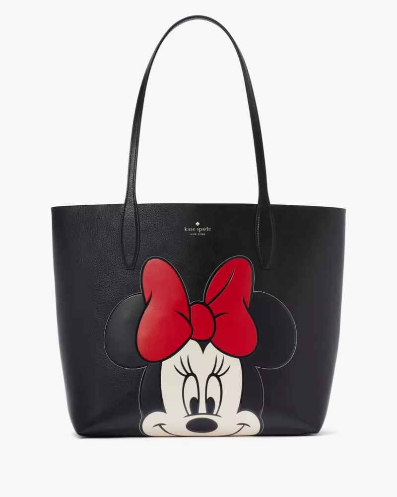 Kate Spade Minnie Mouse Black Tote Bag-thumb-0