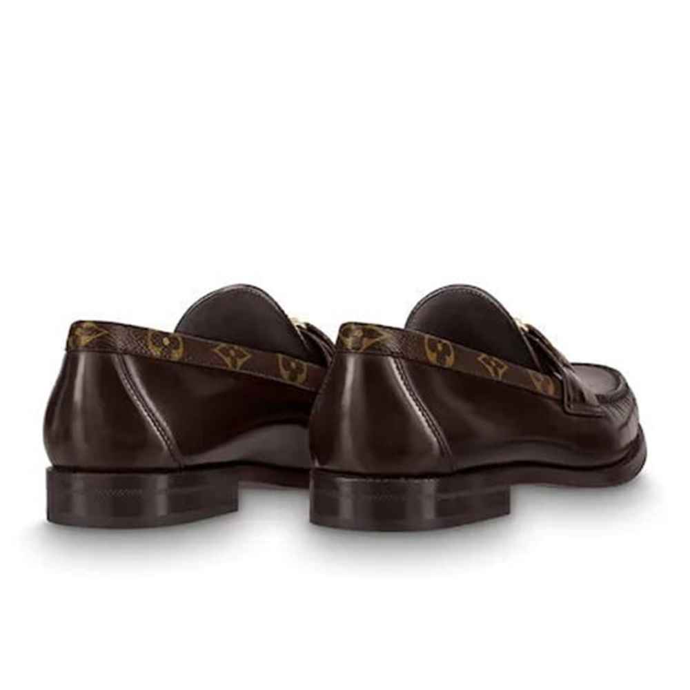 Louis Vuitton Monogram Premium Brown Loafers-2
