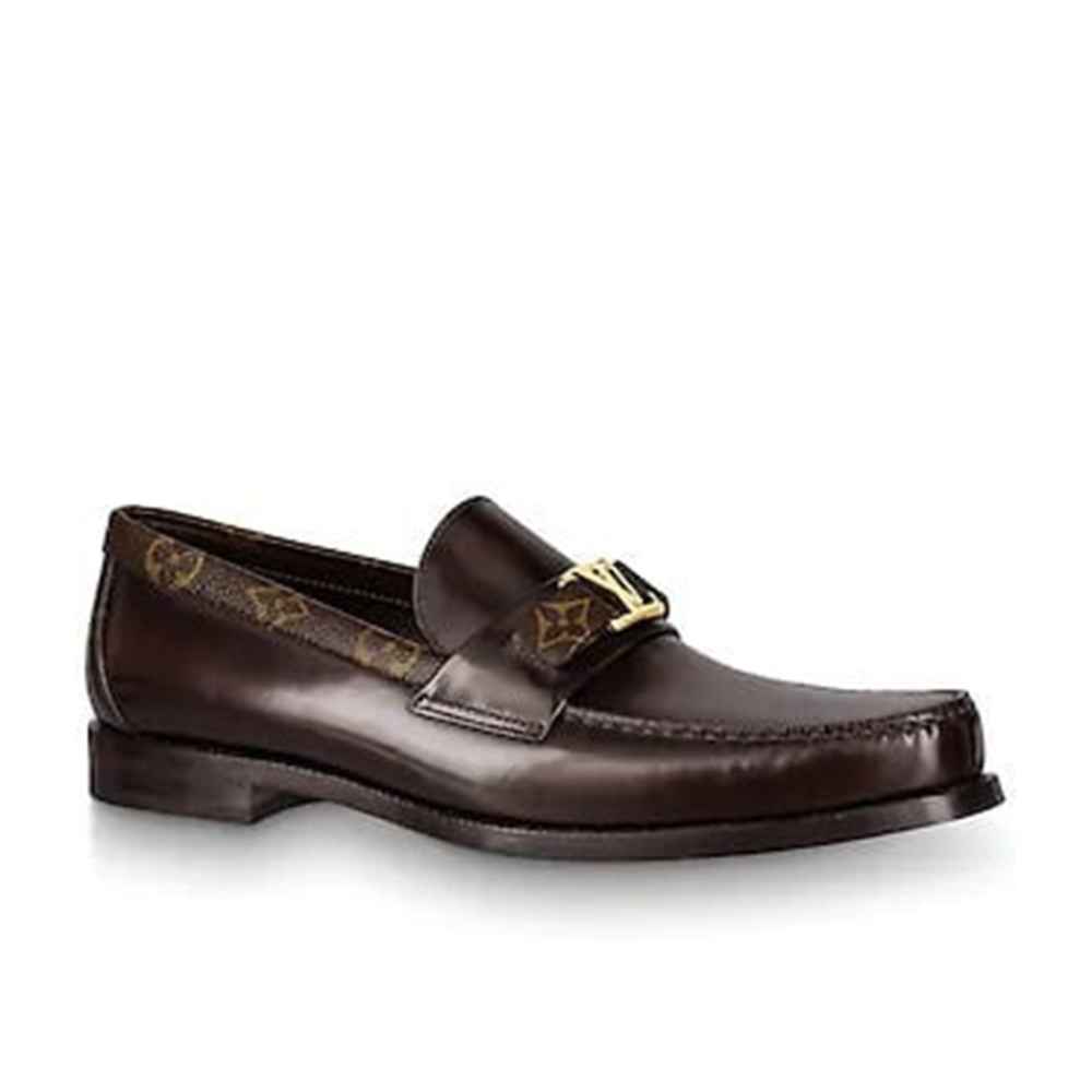 Louis Vuitton Monogram Premium Brown Loafers-1