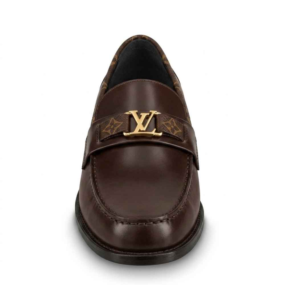 Louis Vuitton Monogram Premium Brown Loafers-3
