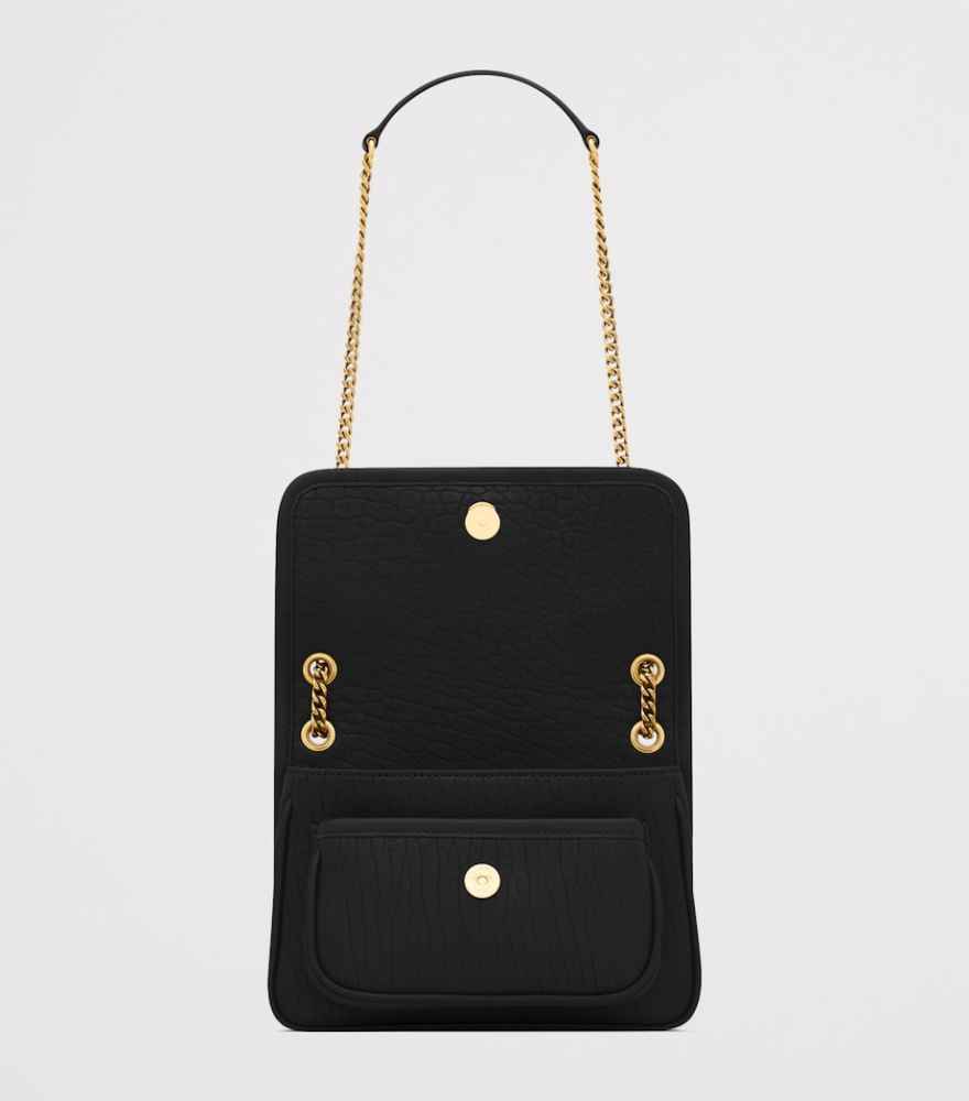 Ysl Niki Grained Black Shoulder Bag-3