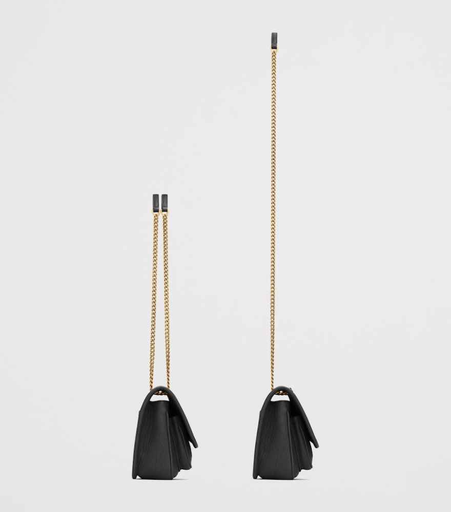 Ysl Niki Grained Black Shoulder Bag-6
