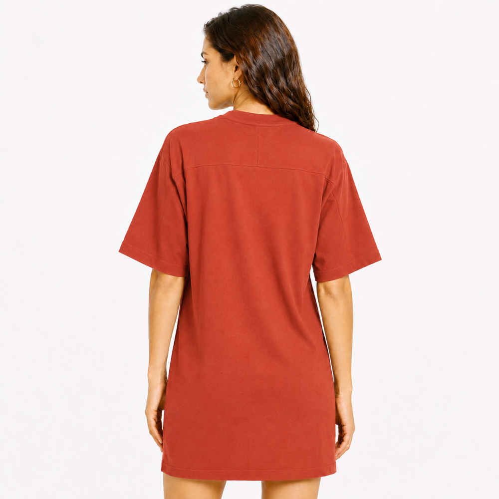 DKNY Wine Premium Quality Dress-thumb-1
