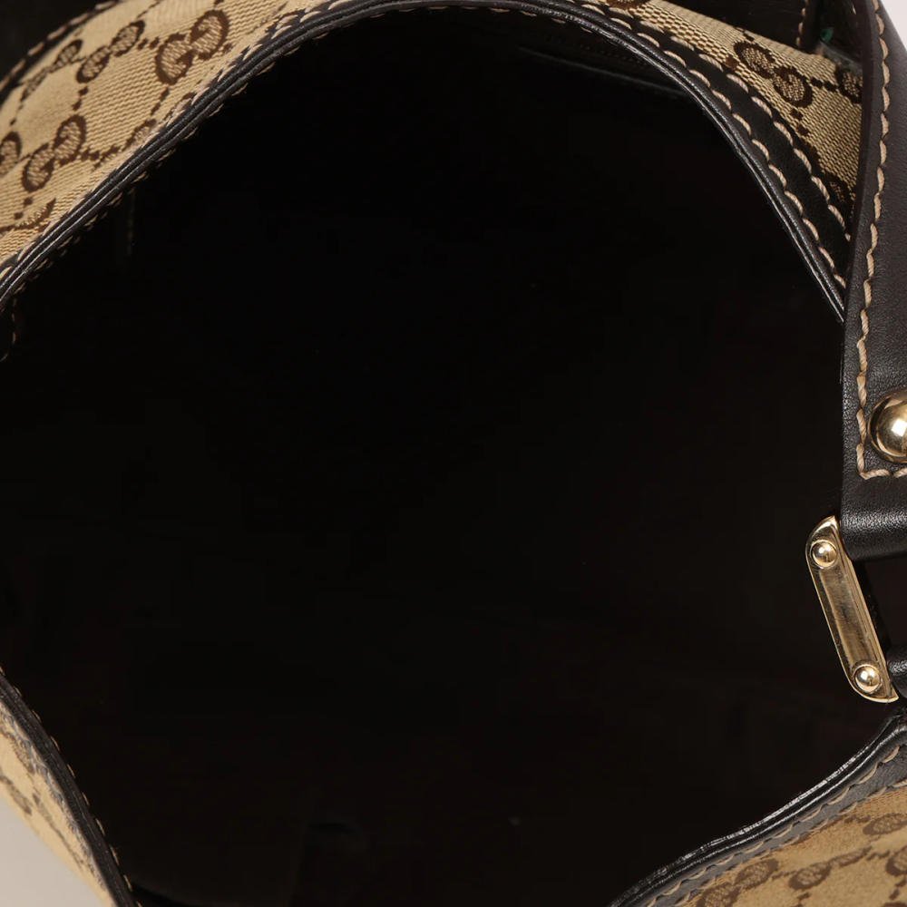 Gucci Supreme GG Canvas Hobo Shoulder Bag-thumb-3
