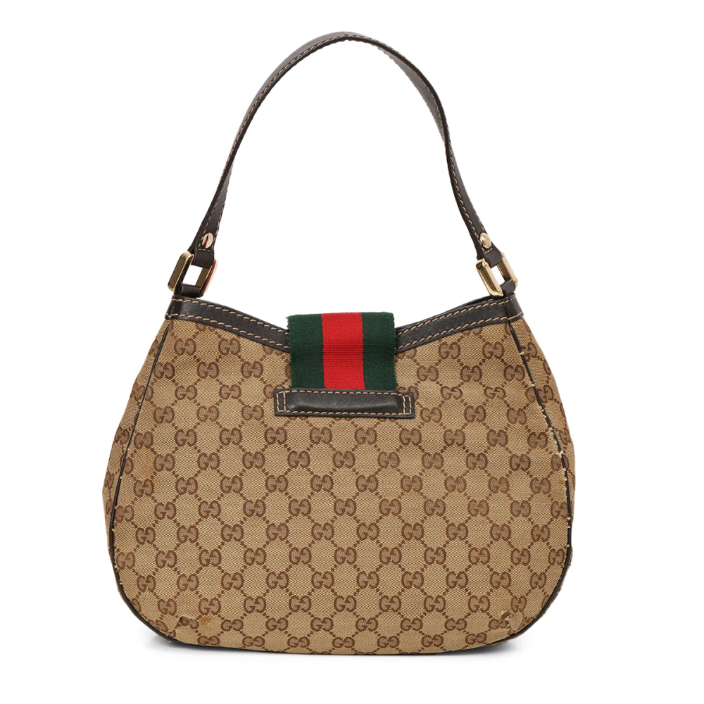 Gucci Supreme GG Canvas Hobo Shoulder Bag-thumb-2