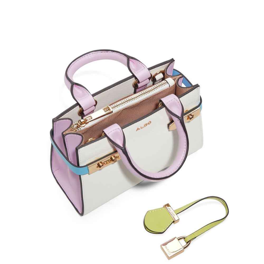 Aldo Ashover White Premium Handbag-thumb-2
