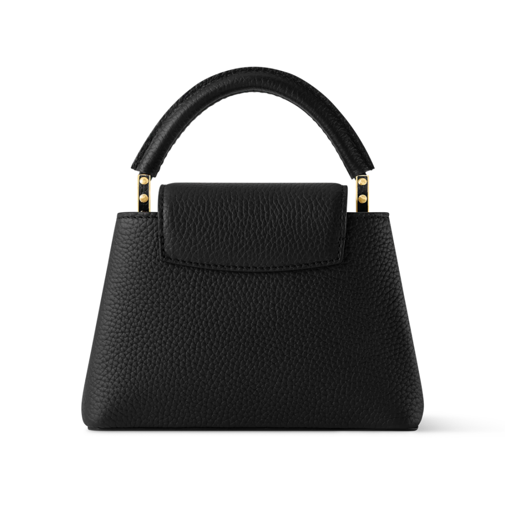Louis Vuitton Capucines Mini Black Handbag-thumb-3