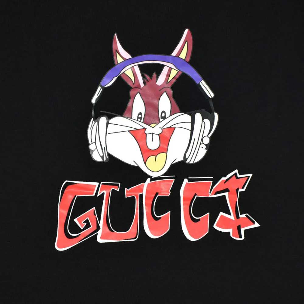 Gucci Black Premium Quality Women T-shirt-3