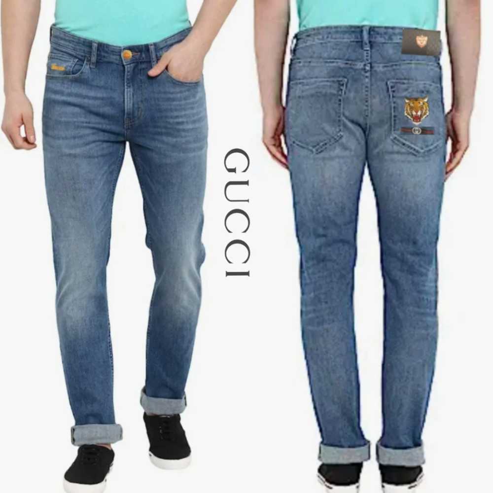 Gucci Dark Blue Premium Quality Jeans-1