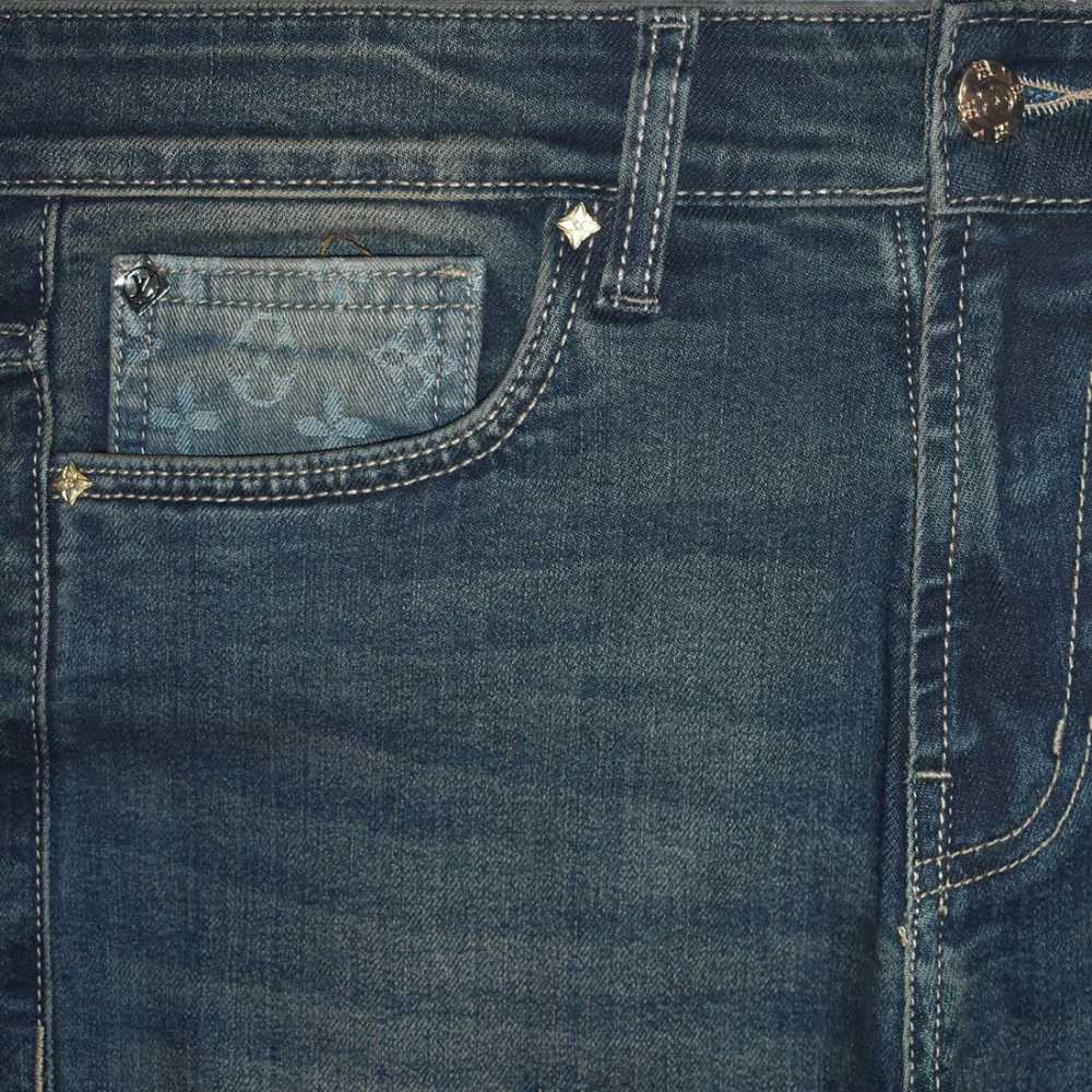 Louis Vuitton Light Blue Premium Quality Jeans-2