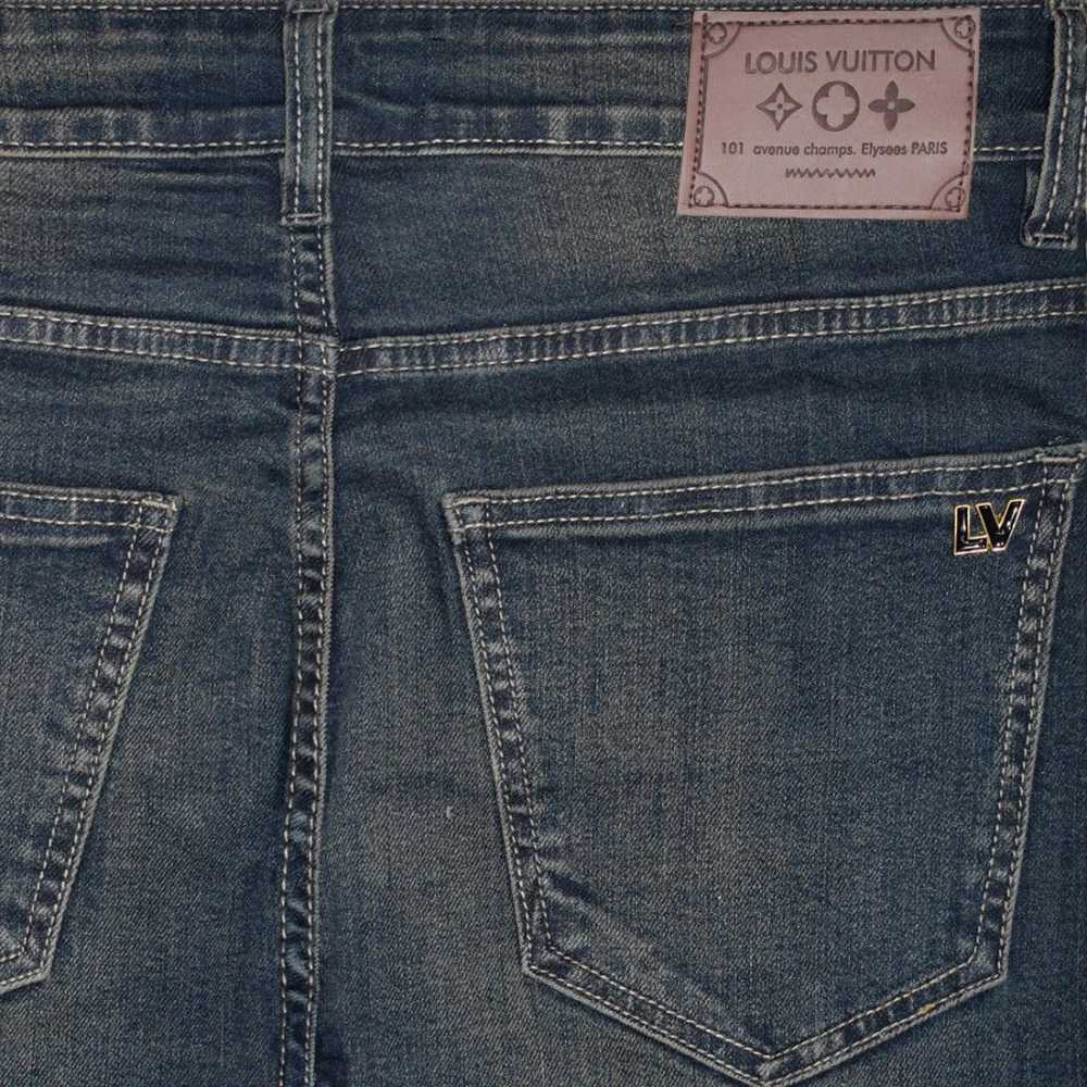Louis Vuitton Light Blue Premium Quality Jeans-3