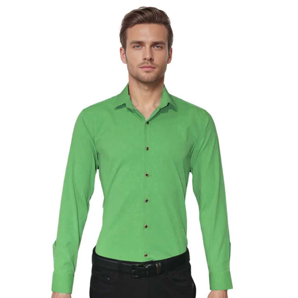 Louis Vuitton Lime Green Premium Quality Shirt
