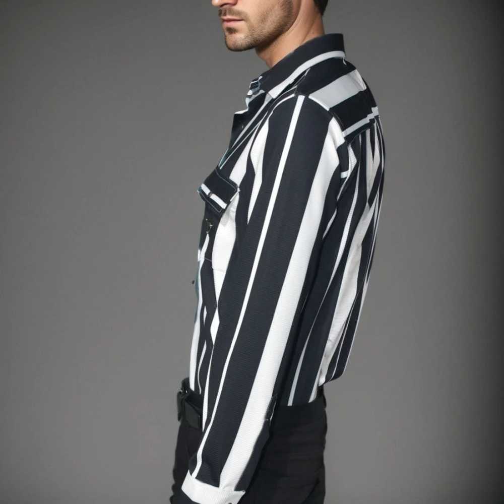 Prada White & Black Premium Quality Shirt-3