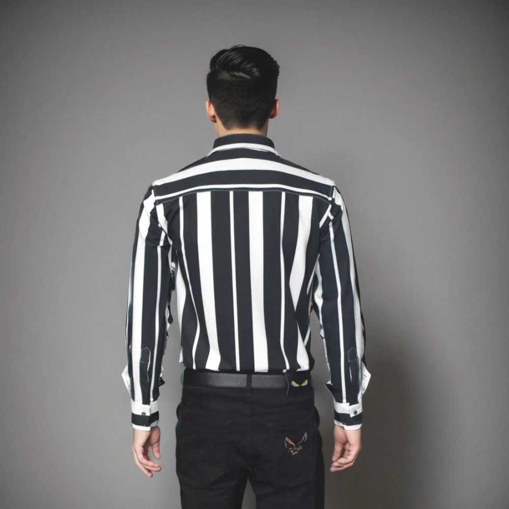 Prada White & Black Premium Quality Shirt-1