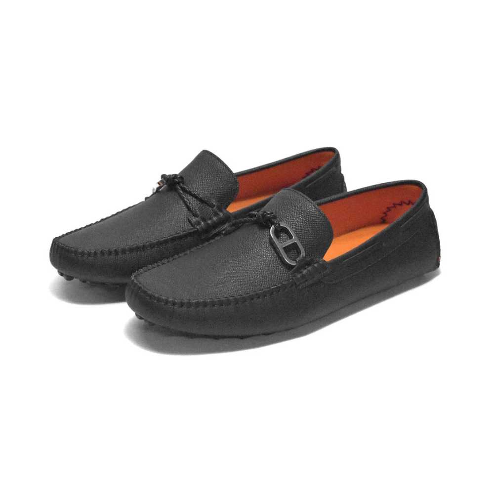 Hermes Black Premium Quality Loafers